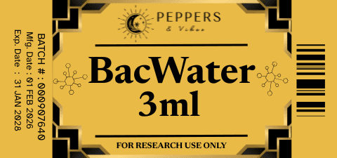 Bacteriostatic Water 3mL